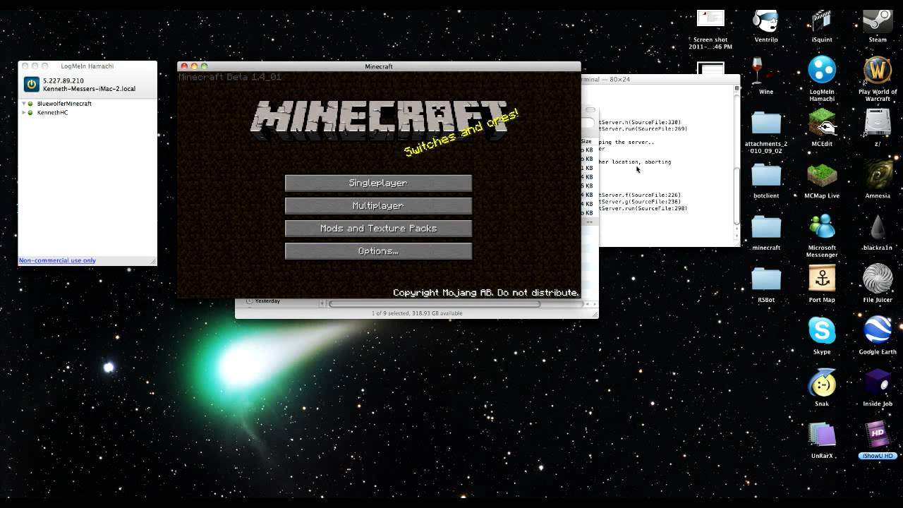 Minecraft server for mac